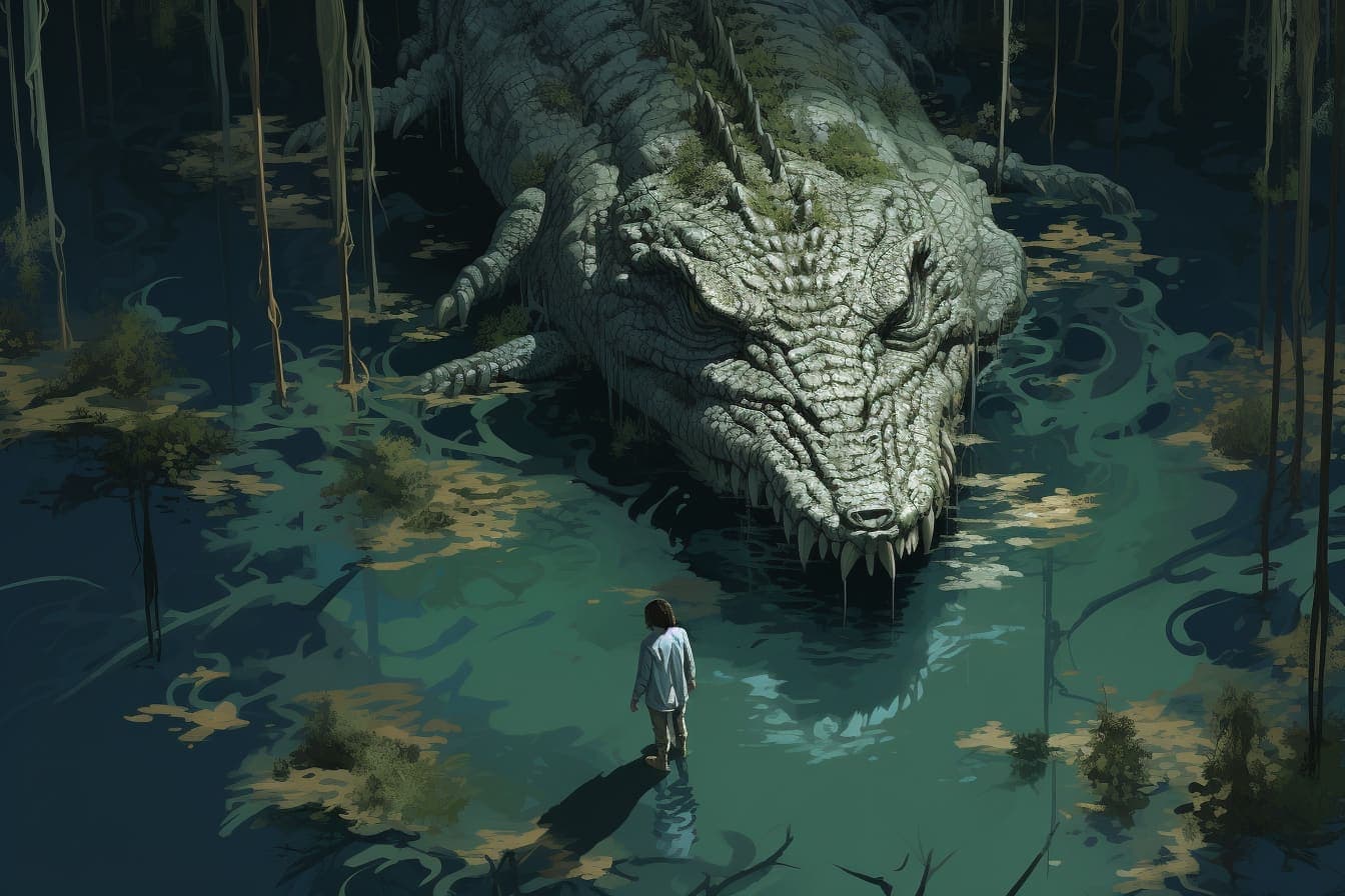 Crocodile Waters: Navigating Fear and Power in Dream Imagery