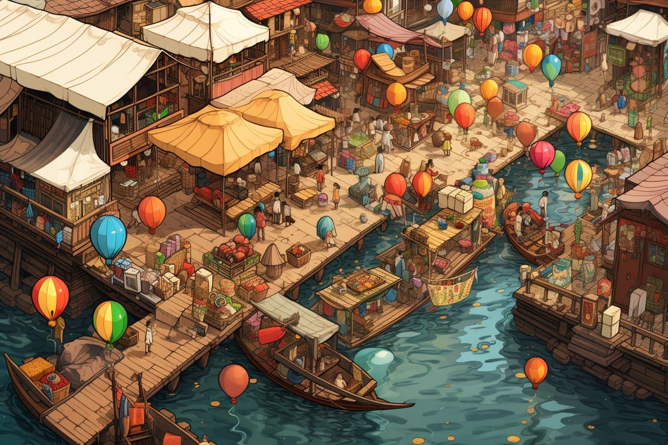 The Enchanting Expedition: Exploring the Floating Market Dream